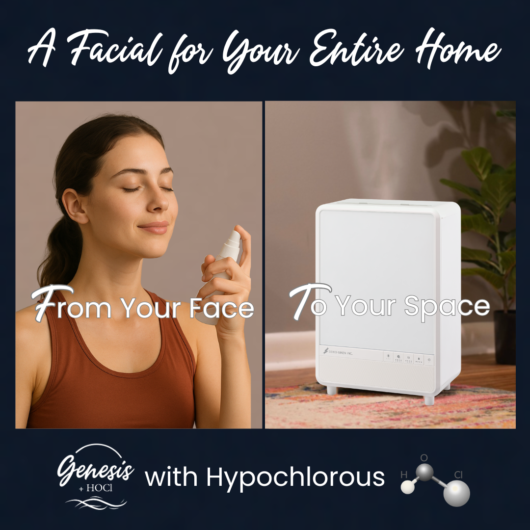 HOCl: The Natural Mist That Heals Your Skin — and Cleans Your Air