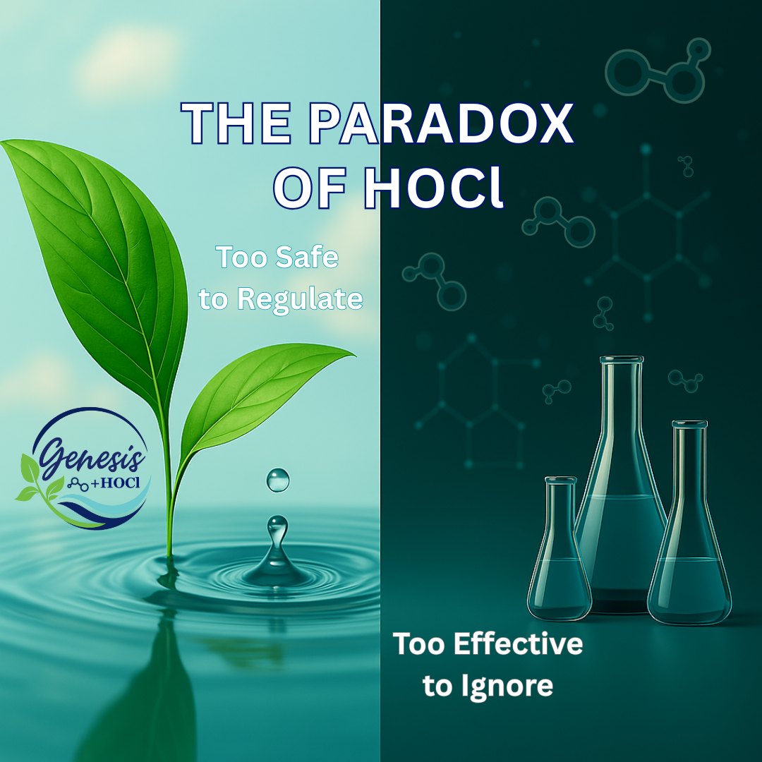 Too Safe to Regulate, Too Effective to Ignore — The Paradox of HOCl