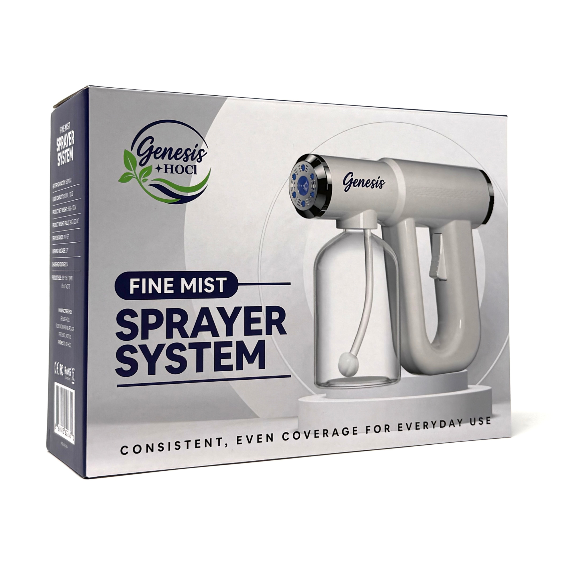 Genesis+HOCl Rechargeable Fine Mist HOCl Sprayer