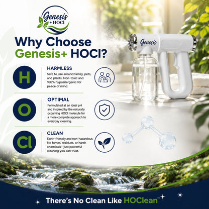 Genesis+HOCl Rechargeable Fine Mist HOCl Sprayer