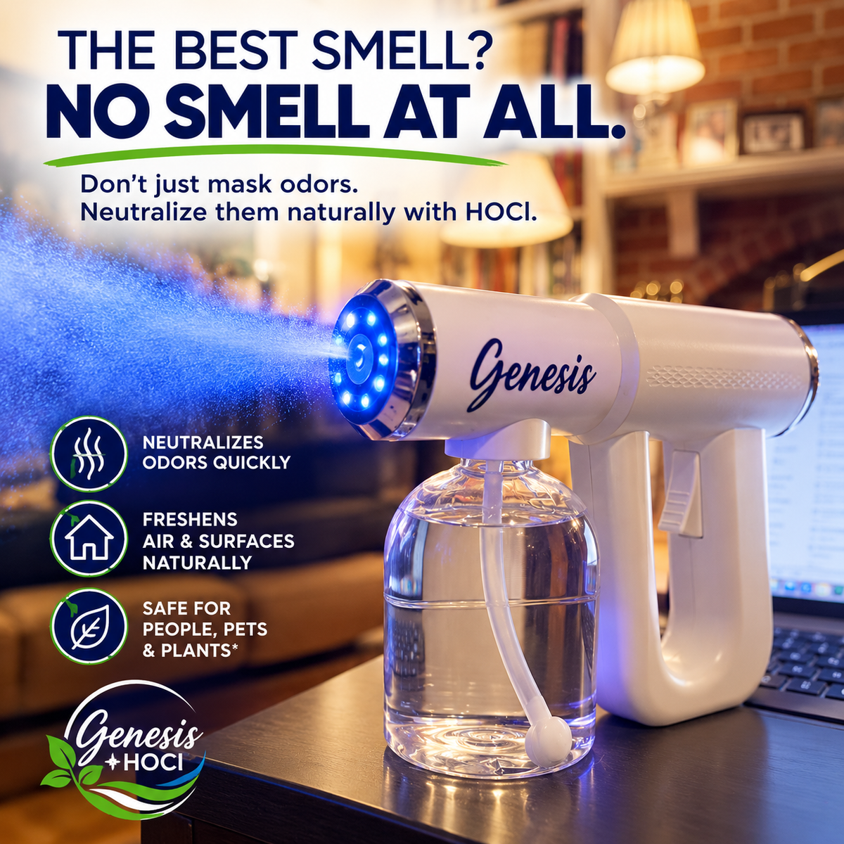 Genesis+HOCl Rechargeable Fine Mist HOCl Sprayer