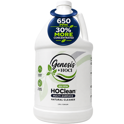 Genesis HOClean™ 650 PPM Extra Strength HOCl Concentrate, 1-Gallon